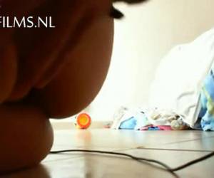 en creampie från dildo fuck?