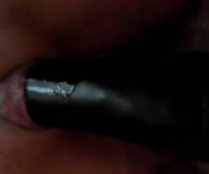 whiteh besar dildo fucks dirinya dalam anal
