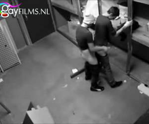 the gay teens have not tried to check whether there is a security camera hung. they immediately started whiteh gay sex in the storage room. caught on bareback butt fucking. amateur , cctv caught guy gay teens